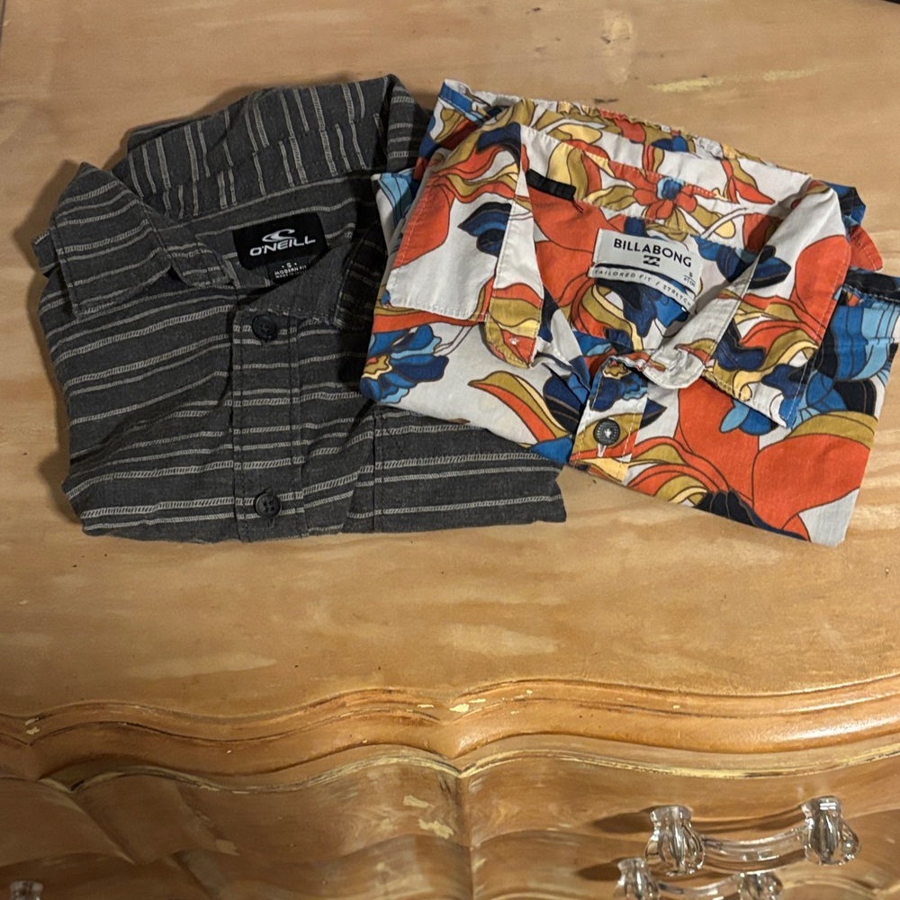 O'Neill and Billabong Shirt Bundle (Small)